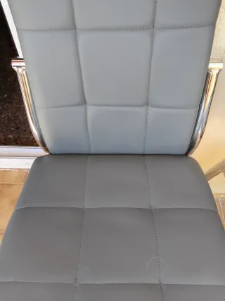 Juego de 2 Sillas Grises