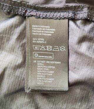 Giacca antivento sportiva H&M taglia 38/S