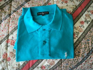 Polo Ralph Lauren Talla M Azul Turquesa