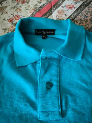 Polo Ralph Lauren Talla M Azul Turquesa