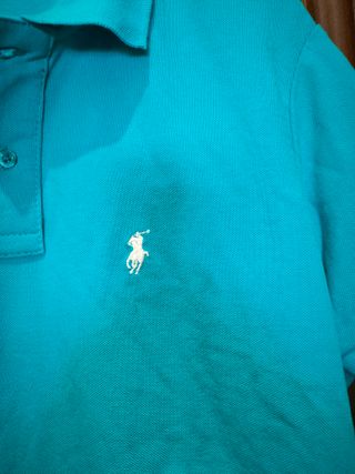 Polo Ralph Lauren Talla M Azul Turquesa