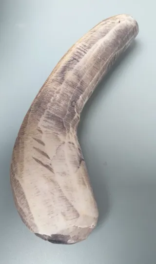 Mortero y mano de marmol estilo Tiki