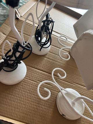Lamparas para pared y  de mesita de noche