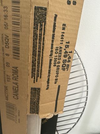 Suelo/Azulejo porcelánico Canela Roma efect piedra