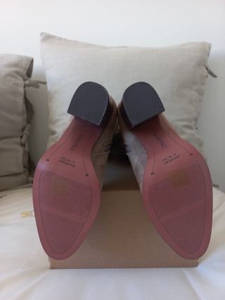 Botas Altas Ante Mujer T36