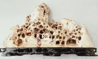 Talla a mano decorativa piedra jabón, Arte Chino