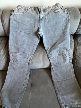 Pantalón Desigual Biker Gris