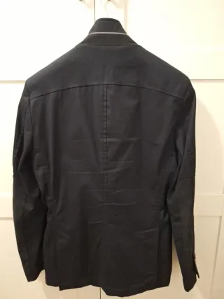 Americana Zara Hombre Negra