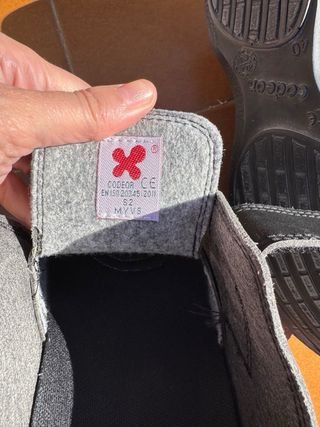 Zapatos negros seguridad Codeor.Nuevo a estrenar