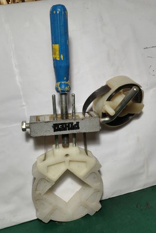 Herramienta fleje tensora PBT