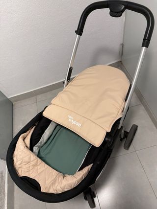 Carrito bebé Asalvo negro