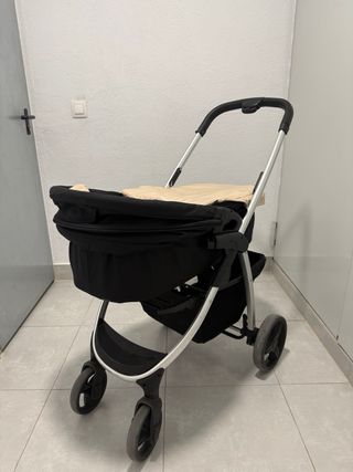 Carrito bebé Asalvo negro