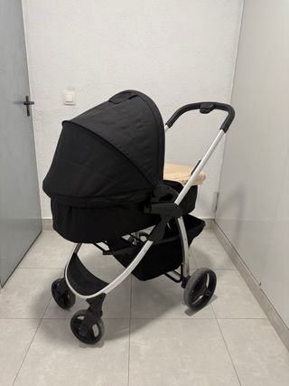 Carrito bebé Asalvo negro