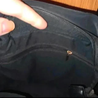 Bolso de hombro negro