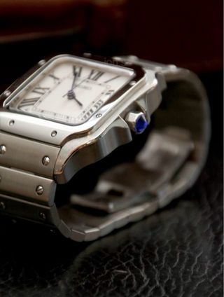 Reloj Seiko Santos Mod Plata/Blanco