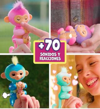 Mono bebé Fingerlings Interactivo
