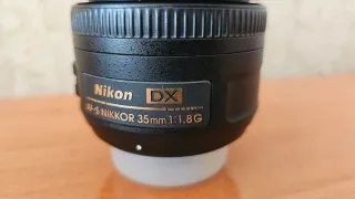 Objetivo Nikon AF-S DX NIKKOR 35mm 1:1.8G