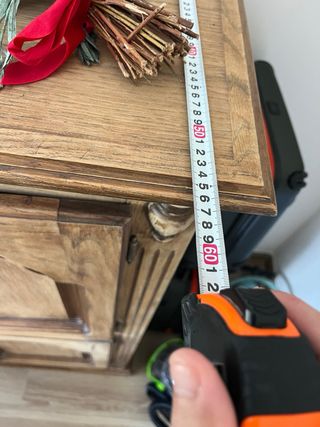 Armario madera maciza 100% con puertas y tiradores