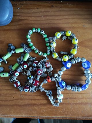 Lote Pulseras Ojo Turco