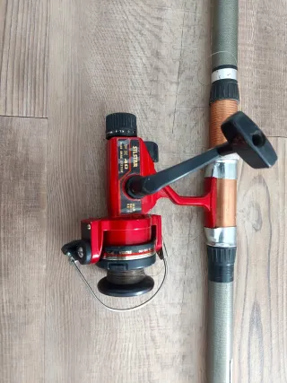 Caña de pesca Grauvell + carrete