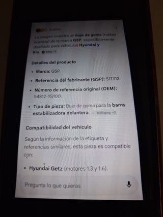 Casquillo Goma Hyundai/Kia 517312