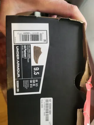 Zapatillas Under Armour Beige/Marrón