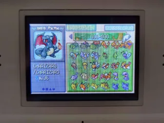 POKEDEX COMPLETA Pokemon Zafiro Original GBA