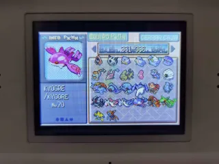 POKEDEX COMPLETA Pokemon Zafiro Original GBA