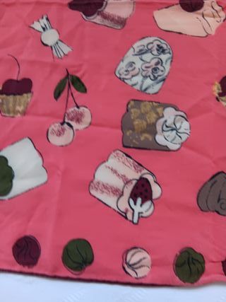 Foulard Moschino Seta Olivia in Pasticceria