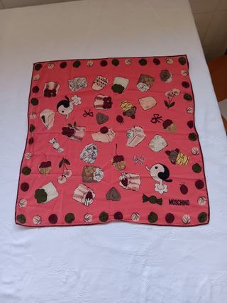 Foulard Moschino Seta Olivia in Pasticceria