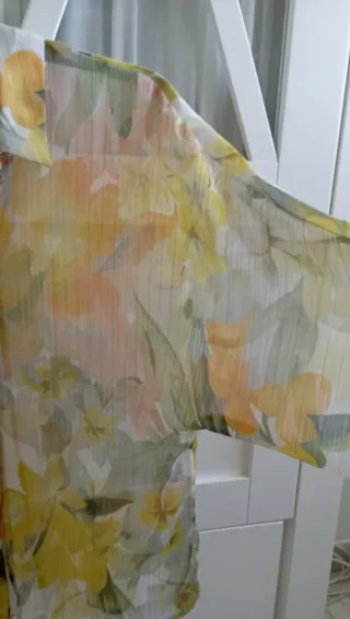 BLUSA SEDOSA TRANSPARENTE ZARA SIN ESTRENAR