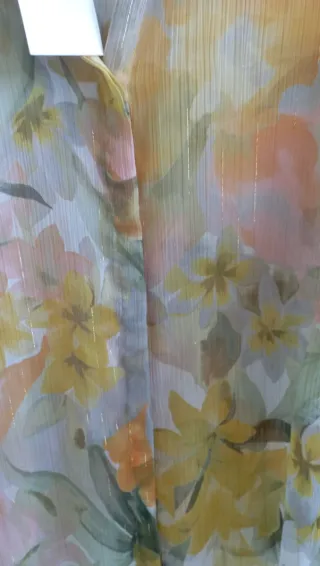 BLUSA SEDOSA TRANSPARENTE ZARA SIN ESTRENAR