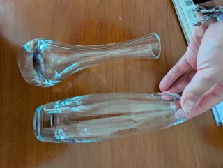 Set 2 vasi in vetro design