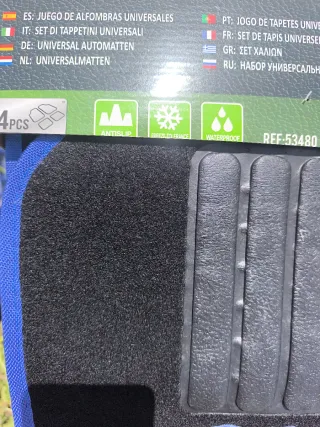 Alfombrillas coche 4 plazas universales