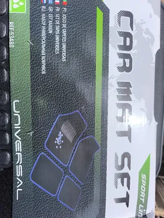 Alfombrillas coche 4 plazas universales