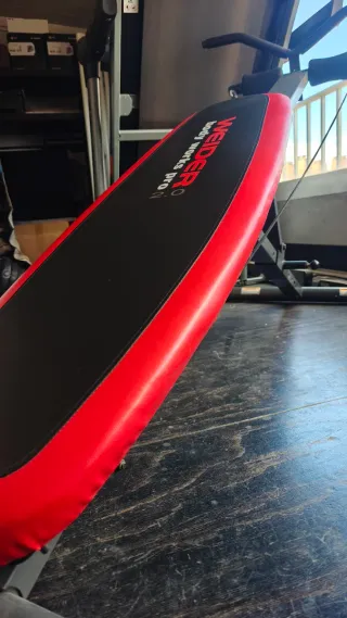 Banco de pesas WEIDER body works pro