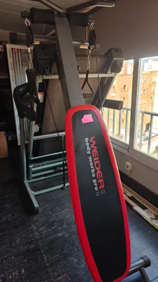 Banco de pesas WEIDER body works pro