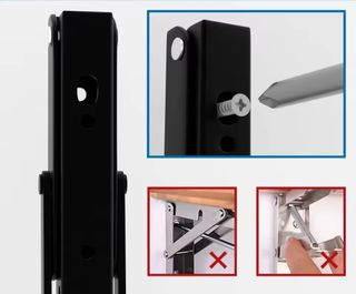 Escuadras plegables resistentes