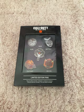 Call of Duty Black Ops Pins Edición Limitada