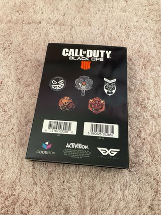 Call of Duty Black Ops Pins Edición Limitada
