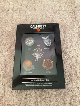 Call of Duty Black Ops Pins Edición Limitada