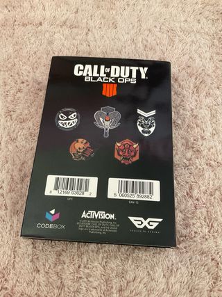 Call of Duty Black Ops Pins Edición Limitada
