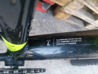 Bicicleta Rockrider ST 530 Talla L Negra