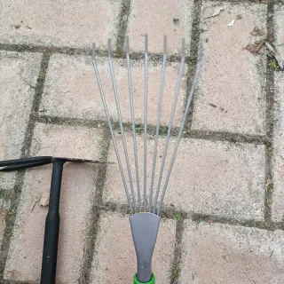 Set Giardinaggio Rastrello + Vanga/Zappa