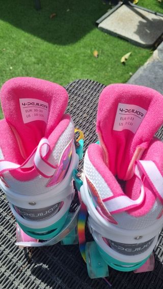 Patines Infantiles Ajustables Talla 30-33