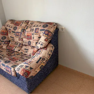 Divano a 2 posti con stampa