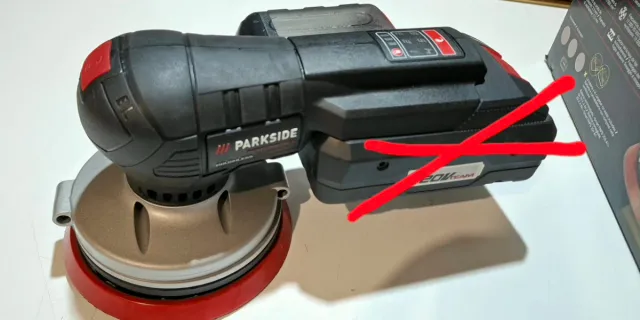 Parkside Performance 20V Smerigliatrice Eccentrica