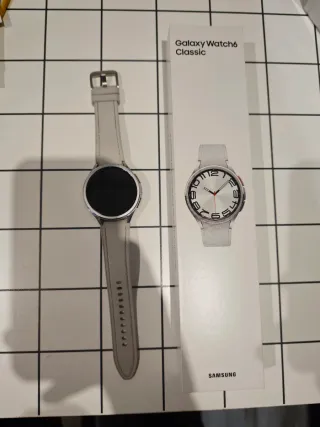 Samsung Galaxy Watch 6 Classic LTE Plata