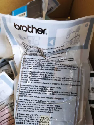 Lote 19 tintas Brother LC1100 (C, BK, M)