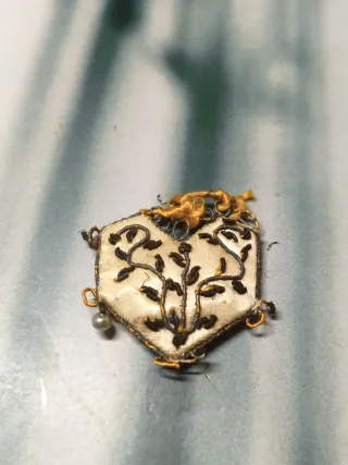 Antiguo escapulario Sagrado Corazón